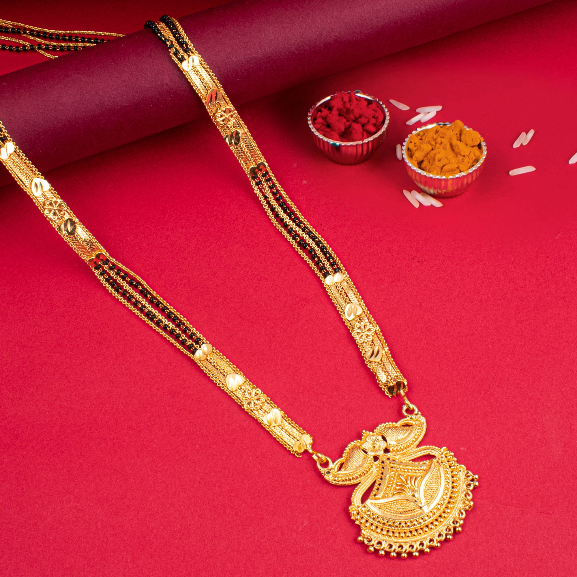 Sukkhi Ethnic Gold Plated Mangalsutra for Women Sukkhiglobal