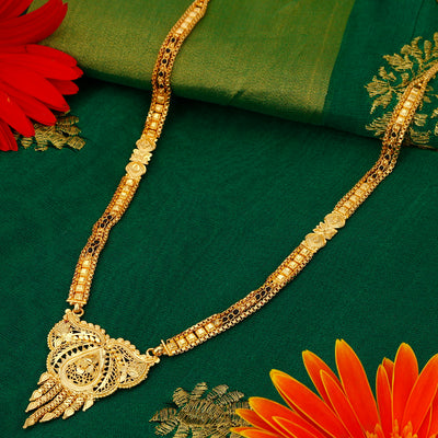 Sukkhi Designer Gold Plated Mangalsutra for women
