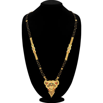 Sukkhi Cluster Gold Plated Mangalsutra for women