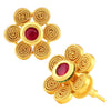 Sukkhi Traditional Jalebi Floral Gold Plated Mangalsutra Set for Women