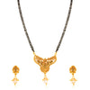 Sukkhi Modern Gold Plated LCT Stone Floral Mangalsutra for Women
