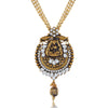 Sukkhi Modish Laxmi Oxidised Long Haram Necklace Set For Women-1