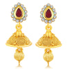 Sukkhi Glamorous Jalebi Gold Plated Long Haram Necklace Set For Women-2