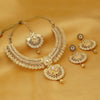 Sukkhi Modish Temple Gold Plated Necklace set For Women