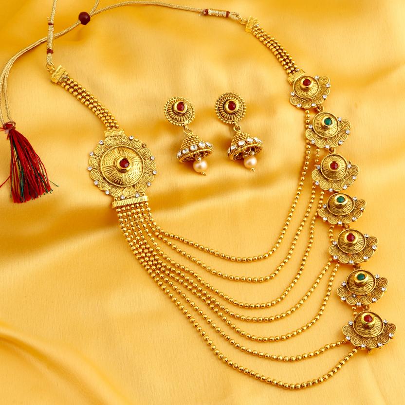 Jalebi deals design necklace