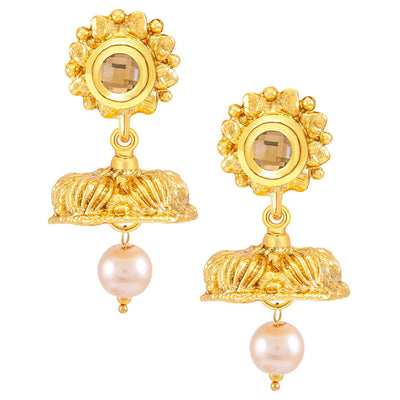 Sukkhi Stunning Jelebi Gold Plated Necklace Set for women