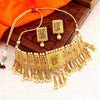 Sukkhi Alluring Gold Plated necklace set for women