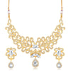 Sukkhi Pleasing Gold Plated necklace set for women