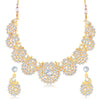 Sukkhi Lavish Gold Plated necklace set for women