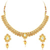 Sukkhi Delightly Gold Plated Jalebi Necklace Set For Women