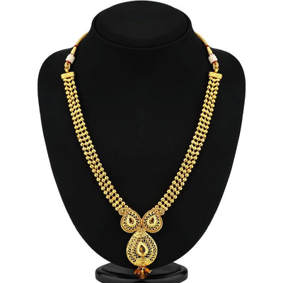 Sukkhi Trendy Gold Plated Necklace Set For Women