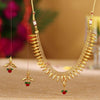 Sukkhi Blossomy Gold Plated Necklace Set For Women