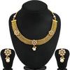 Sukkhi Blossomy Gold Plated Necklace Set For Women