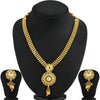 Sukkhi Glistening Gold Plated Necklace Set For Women