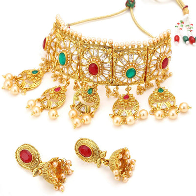 Sukkhi Bollywood Inspired Choker Necklace set for Women