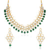 Trushi by Sukkhi Trendy Gold Plated Necklace Set for Women