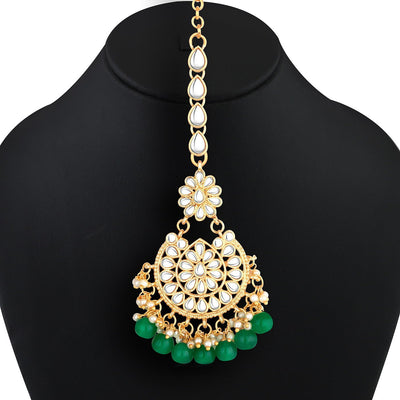 Trushi by Sukkhi Lavish Gold Plated Necklace Set for Women