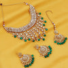 Trushi by Sukkhi Lavish Gold Plated Necklace Set for Women