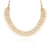 Trushi by Sukkhi Modish Gold Plated Necklace Set for Women