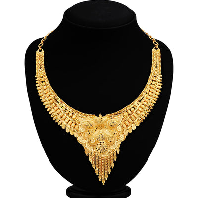 Sukkhi Designer Alloy Gold plated Necklace Set for Women