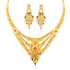 Sukkhi Moddish Alloy Gold plated Necklace Set for Women