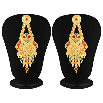 Sukkhi Moddish Alloy Gold plated Necklace Set for Women