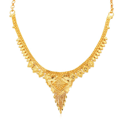 Sukkhi Marvellous Alloy Gold plated Necklace Set for Women