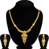 Sukkhi Blossomy Alloy Gold plated Necklace Set for Women