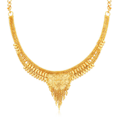 Sukkhi Dazzling Gold plated Necklace Set for Women