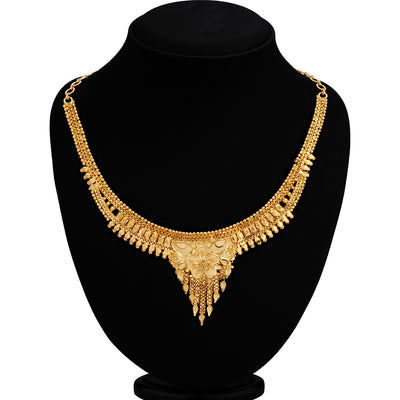 Sukkhi Dazzling Gold plated Necklace Set for Women