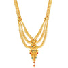 Sukkhi Blossomy Gold plated Rani Haar Necklace Set for Women