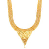 Sukkhi Incredible Gold plated Rani Haar Necklace Set for Women