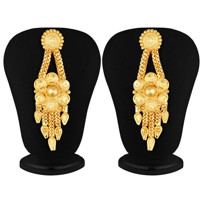 Sukkhi Incredible Gold plated Rani Haar Necklace Set for Women