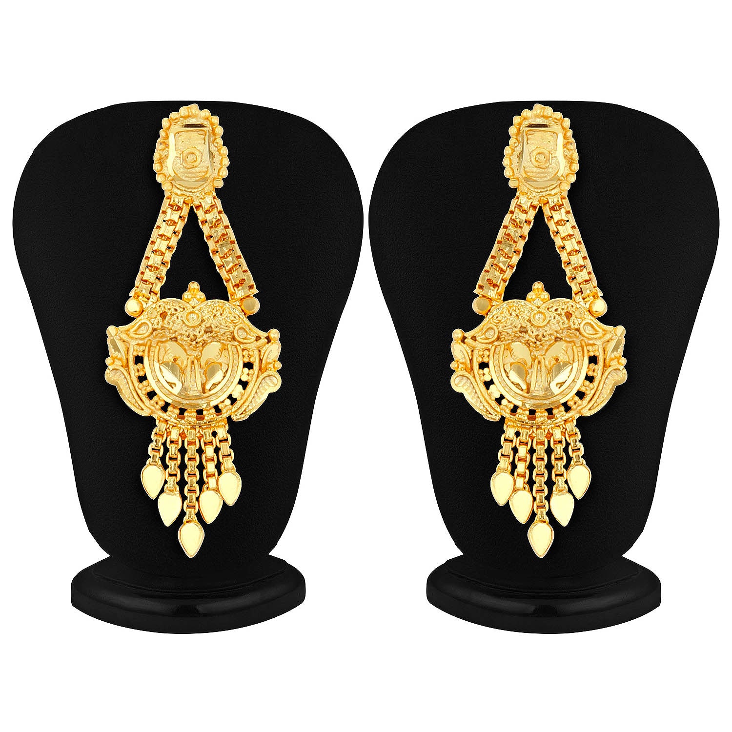 Sukkhi Bollywood Collection Elephant Inspired Gold Plated Necklace Set For  Women, Sukkhi Bahubali Necklace