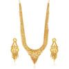 Sukkhi Moddish Gold plated Rani Haar Necklace Set for Women