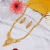 Sukkhi Brilliant Gold plated Long Haram Necklace Set for Women