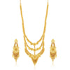 Sukkhi Dazzling Gold plated Rani Haar Necklace Set for Women