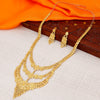 Sukkhi Dazzling Gold plated Rani Haar Necklace Set for Women