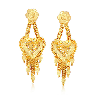 Sukkhi Marvellous Gold plated Rani Haar Necklace Set for Women