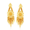 Sukkhi Shimmering Gold plated Rani Haar Necklace Set for Women