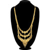 Sukkhi Shimmering Gold plated Rani Haar Necklace Set for Women