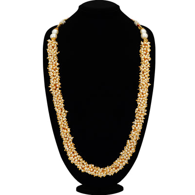 Sukkhi Wavy Gold Plated Necklace Set for Women