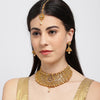 Sukkhi Elegant Gold Plated Choker Neckalce Set for Women