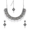 Sukkhi Glistening Oxidised Plated Neckalce Set for Women