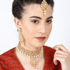 Sukkhi Incredible Gold Plated Kundan Neckalce Set for Women
