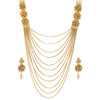 Sukkhi Ritzy Gold Plated Long String Neckalce Set for Women