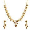 Sukkhi Graceful Gold Plated LCT Stone Collar Necklace Set for Women