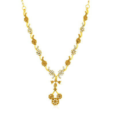 Sukkhi Lavish Gold Plated LCT and Collar Necklace Set for Women