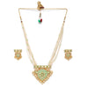 Sukkhi Beguiling Mint Collection Gold Plated Neckalce Set for Women