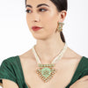 Sukkhi Beguiling Mint Collection Gold Plated Neckalce Set for Women